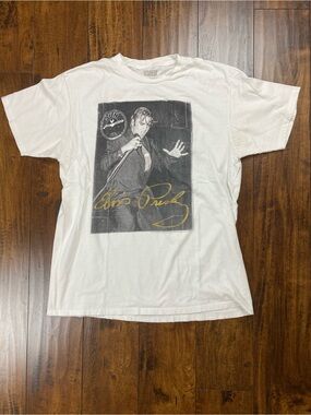 Elvis American Classics T-shirt Men's Large Presley Rock White Graphic Print.